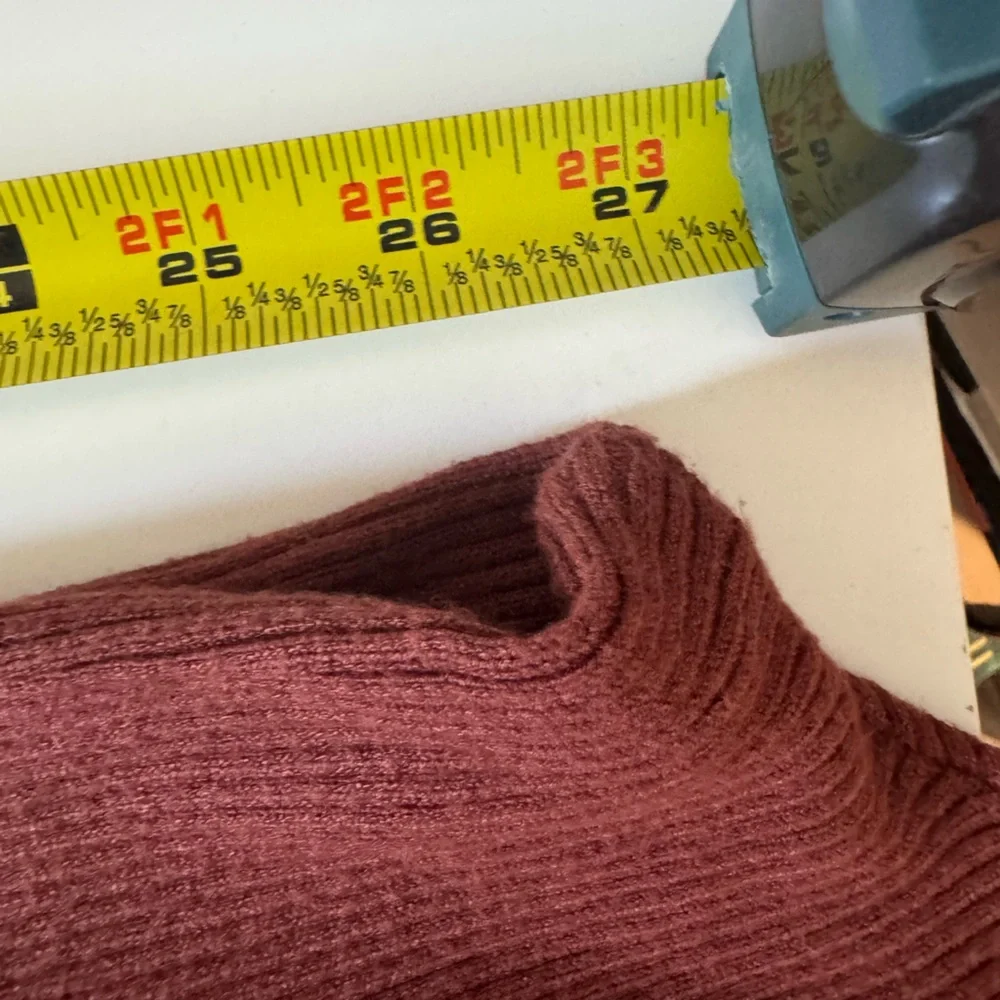 Free People Emilie Sweater Wide Leg Pants Medium In Rust - Picture 8 of 16